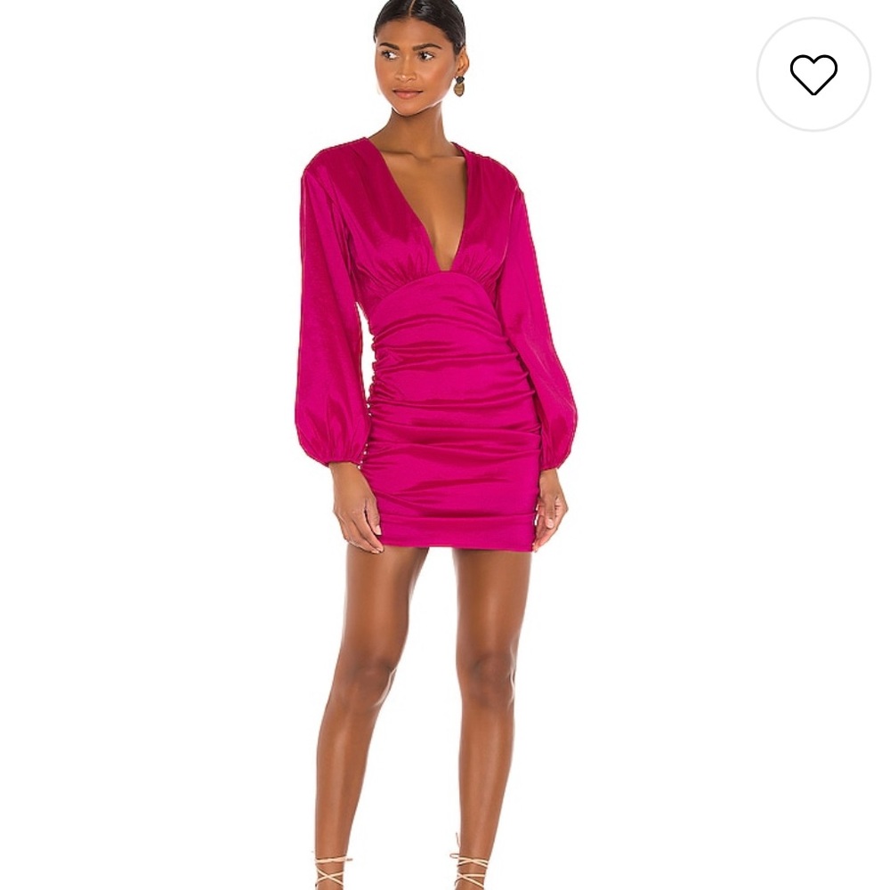 GORGEOUS LOVERS & FRIENDS Dress in Magenta Pink purchased from REVOLVE Brand New